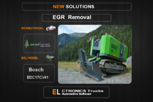 EGR Off Ecoforst Bosch EDC17CV41 Electronics Trucks Automotive Software