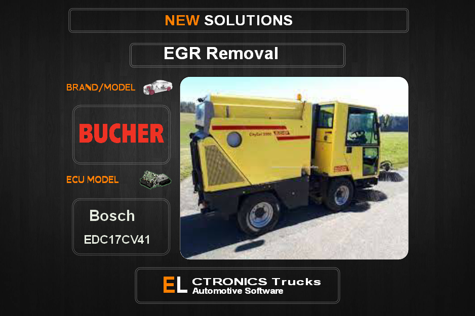 EGR Off Bucher Bosch EDC17CV41 Electronics Trucks Automotive Software