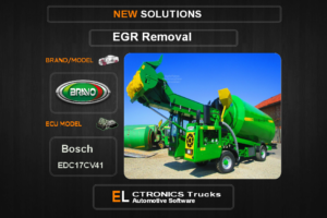 EGR Off Bravo Bosch EDC17CV41 Electronics Trucks Automotive Software