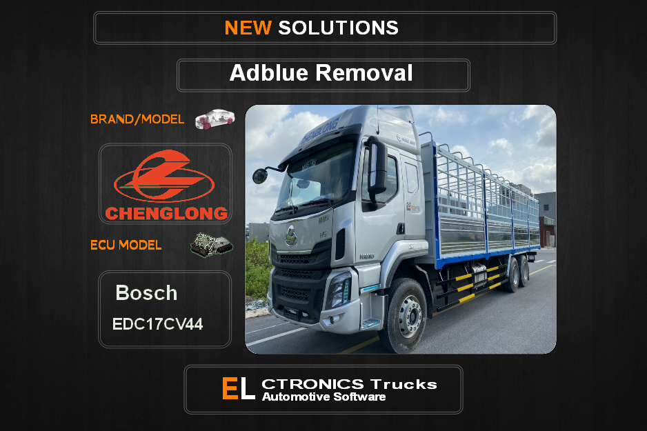 AdBlue OFF Chenglong Bosch EDC17CV44 Electronics Trucks Automotive Software