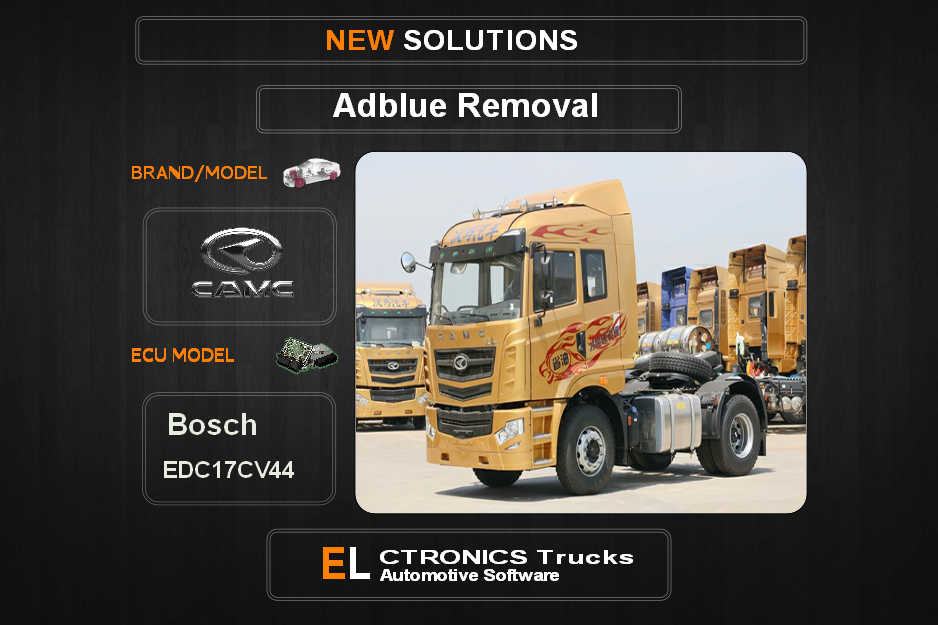 AdBlue OFF CAMC Bosch EDC17CV44 Electronics Trucks Automotive Software