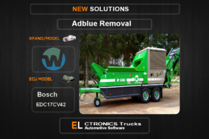 AdBlue OFF Willibald Bosch EDC17CV42 Electronics Trucks Automotive Software
