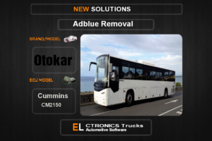 AdBlue OFF Otokar Cummins CM2150 Electronics Trucks Automotive Software