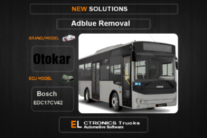 AdBlue OFF Otokar Bosch EDC17CV42 Electronics Trucks Automotive Software