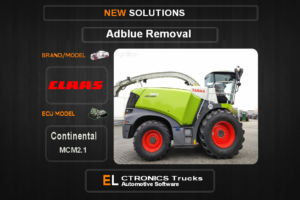 AdBlue OFF Claas  Continental MCM2.1 Electronics Trucks Automotive Software