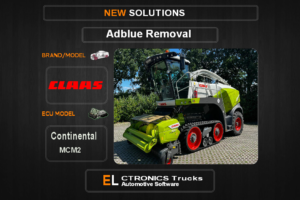 AdBlue OFF Claas  Continental MCM2 Electronics Trucks Automotive Software