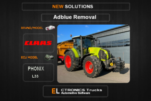 AdBlue OFF Claas  Phonix L33 Electronics Trucks Automotive Software