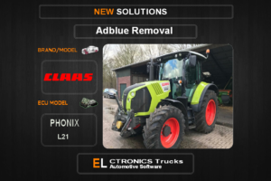 AdBlue OFF Claas  Phonix L21 Electronics Trucks Automotive Software