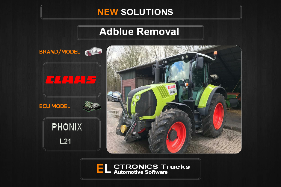 AdBlue OFF Claas  Phonix L21 Electronics Trucks Automotive Software