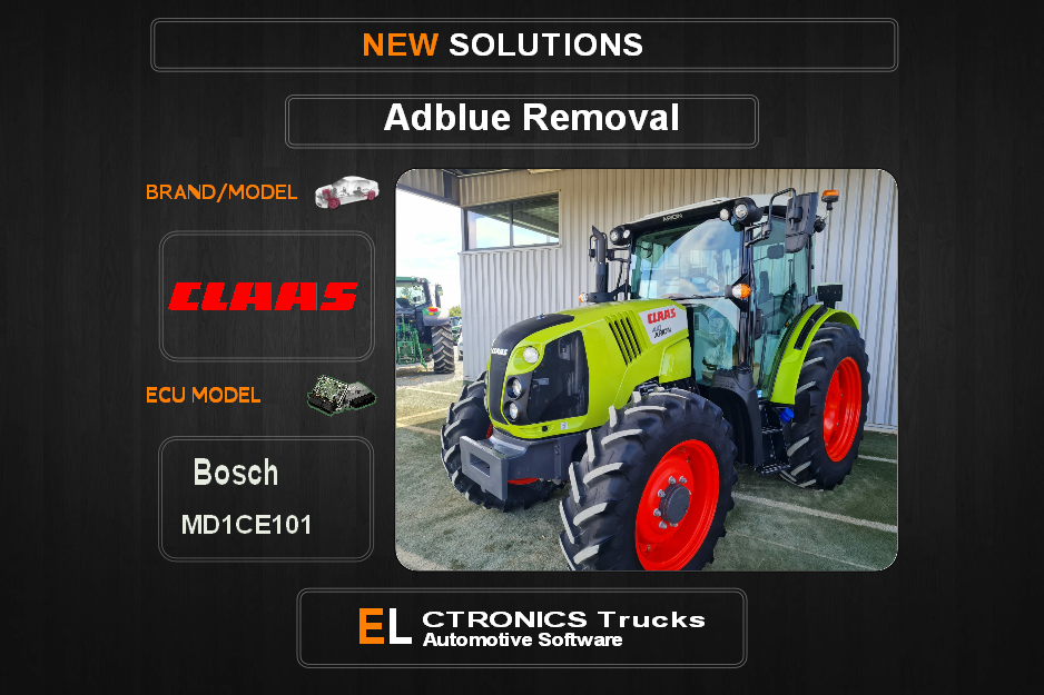 AdBlue OFF Claas  Bosch MD1CE101 Electronics Trucks Automotive Software