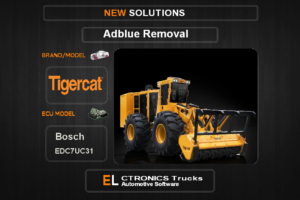 AdBlue OFF Tigercat Bosch EDC7UC31 Electronics Trucks Automotive Software