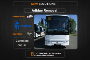 AdBlue OFF Temsa Cummins CM2150 Electronics Trucks Automotive Software