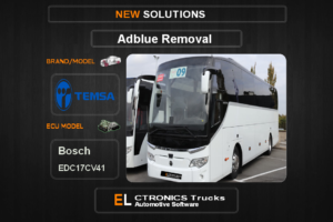 AdBlue OFF Temsa Bosch EDC17CV41 Electronics Trucks Automotive Software