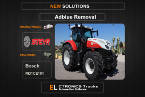 AdBlue OFF Steyr Bosch MD1CE101 Electronics Trucks Automotive Software
