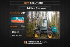 AdBlue OFF Profi Bosch EDC17CV41 Electronics Trucks Automotive Software