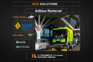 AdBlue OFF Ravo Bosch EDC17CV41 Electronics Trucks Automotive Software
