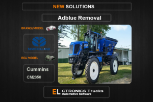 AdBlue OFF New Holland Cummins CM2350 Electronics Trucks Automotive Software