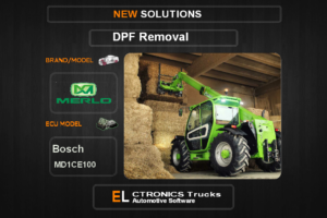 DPF Off Merlo Bosch MD1CE100 Electronics Trucks Automotive Software