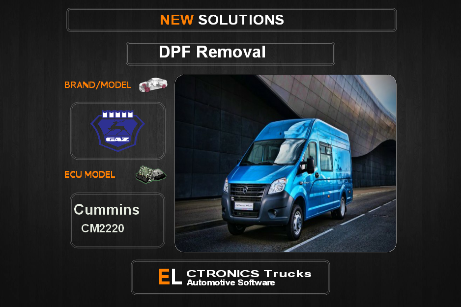 DPF Off Gaz Cummins CM2220  Electronics Trucks Automotive Software