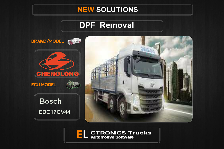DPF Off Chenglong Bosch EDC17CV44 Electronics Trucks Automotive Software