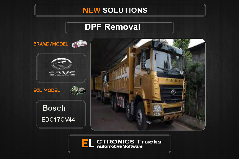 DPF Off CAMC Bosch EDC17CV44 Electronics Trucks Automotive Software