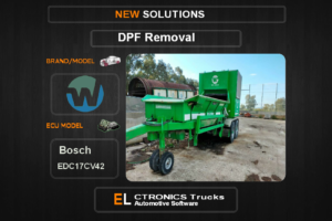 DPF Off Willibald Bosch EDC17CV42 Electronics Trucks Automotive Software