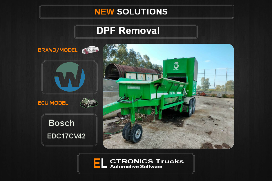 DPF Off Willibald Bosch EDC17CV42 Electronics Trucks Automotive Software