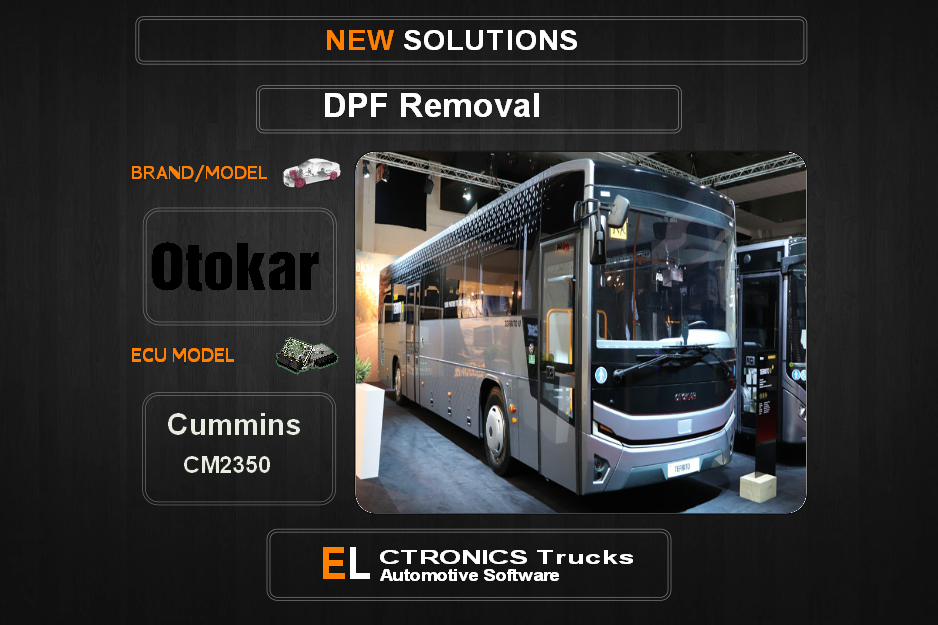 DPF Off  Otokar  Cummins CM2350 Electronics Trucks Automotive Software