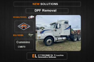 DPF Off International Cummins CM870 Electronics Trucks Automotive Software
