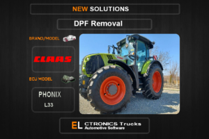 DPF Off Claas Phonix L33 Electronics Trucks Automotive Software