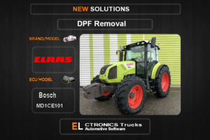 DPF Off Claas Bosch MD1CE101 Electronics Trucks Automotive Software