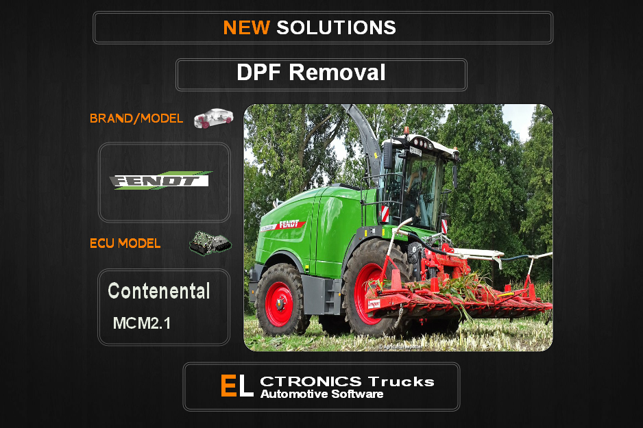 DPF Off Fendt Continental MCM2.1 Electronics Trucks Automotive Software