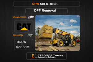 DPF Off Caterpillar Bosch EDC17CV49 Electronics Trucks Automotive Software