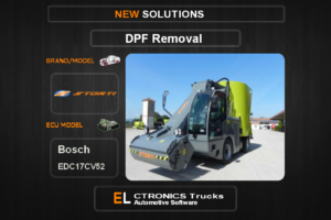 DPF Off Storti Bosch EDC17CV52 Electronics Trucks Automotive Software