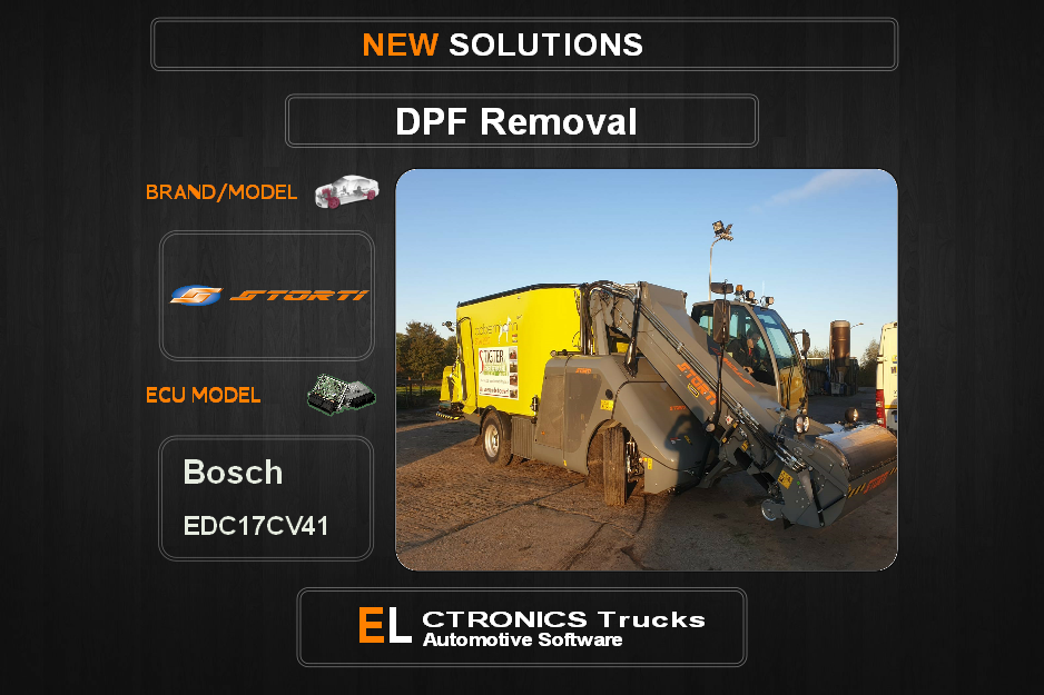 DPF Off Storti Bosch EDC17CV41 Electronics Trucks Automotive Software