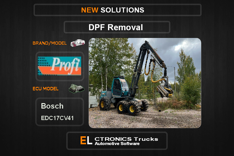 DPF Off Profi Bosch EDC17CV41 Electronics Trucks Automotive Software
