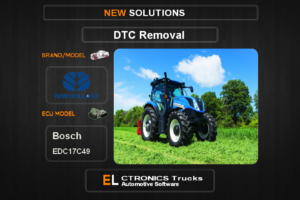 DTC OFF New Holland Bosch EDC17C49 Electronics Trucks Automotive software