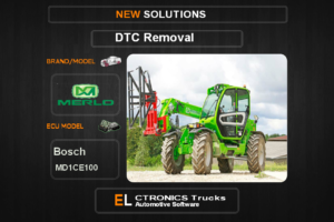 DTC OFF Merlo Bosch MD1CE100 Electronics Trucks Automotive software