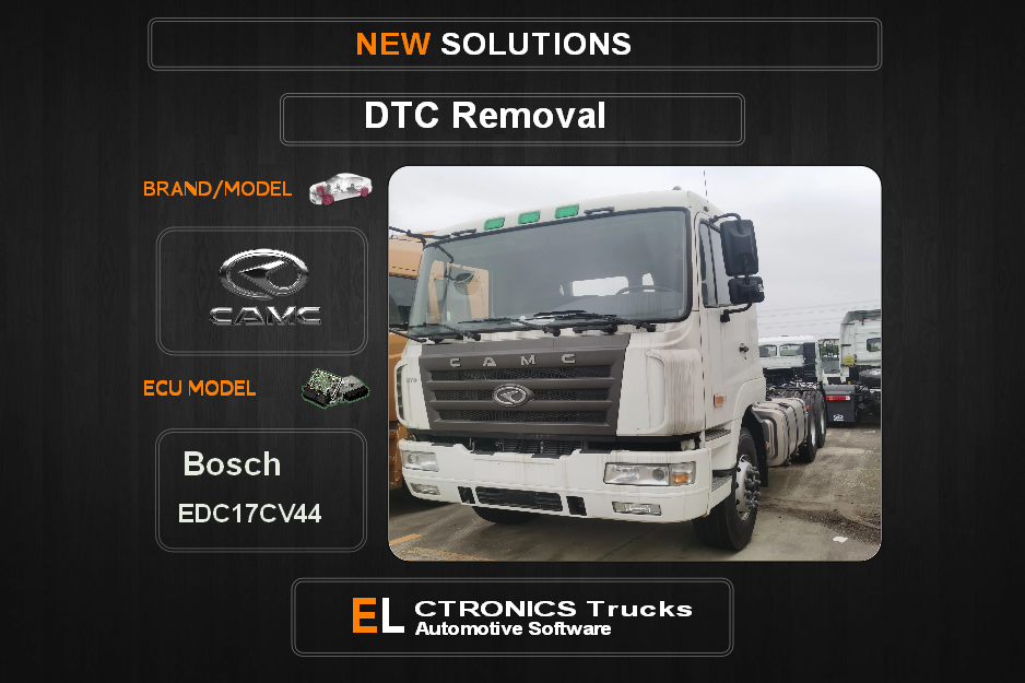 DTC OFF CAMC Bosch EDC17CV44 Electronics Trucks Automotive software