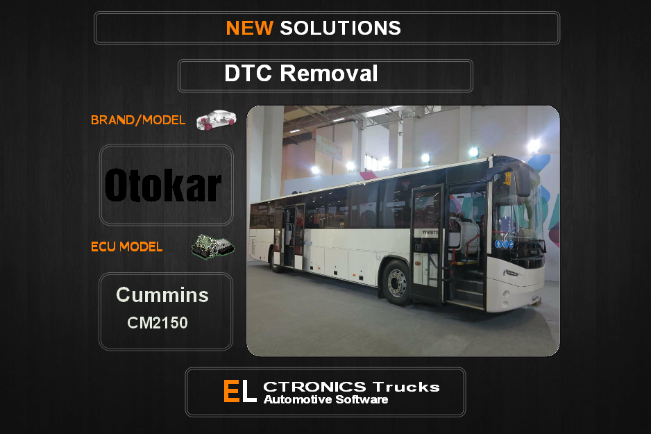 DTC OFF Otokar Cummins CM2150 Electronics Trucks Automotive software