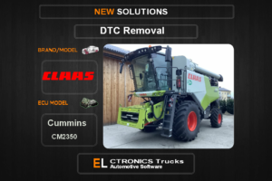 DTC OFF Claas Cummins CM2350 Electronics Trucks Automotive software