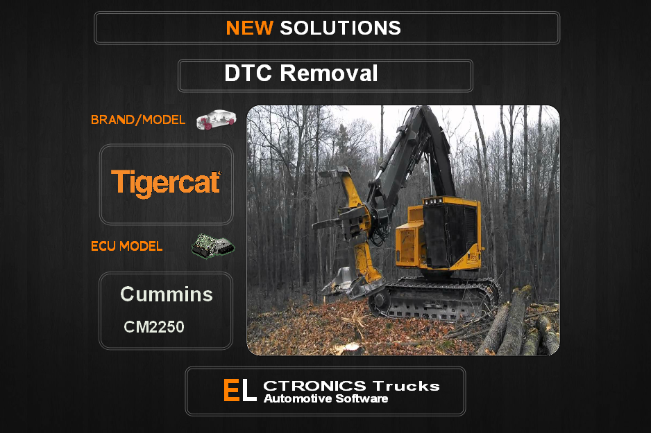 DTC OFF Tigercat Cummins CM2250 Electronics Trucks Automotive software