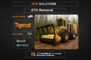 DTC OFF Tigercat Bosch EDC7UC31 Electronics Trucks Automotive software