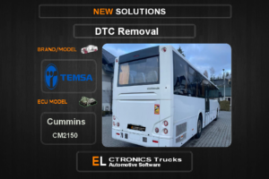 DTC OFF Temsa Cummins CM2150 Electronics Trucks Automotive software