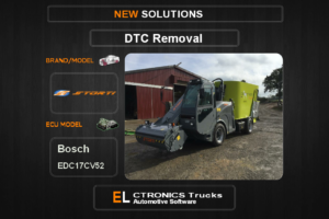 DTC OFF Storti Bosch EDC17CV52 Electronics Trucks Automotive software