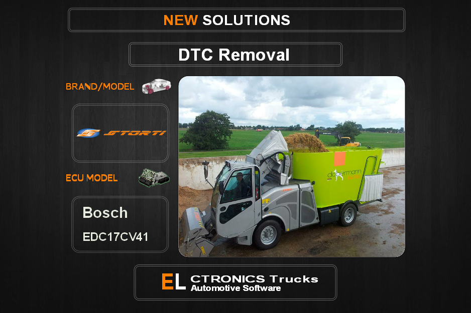 DTC OFF Storti Bosch EDC17CV41 Electronics Trucks Automotive software