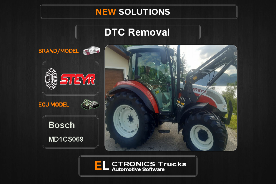 DTC OFF Steyr Bosch MD1CS069 Electronics Trucks Automotive software