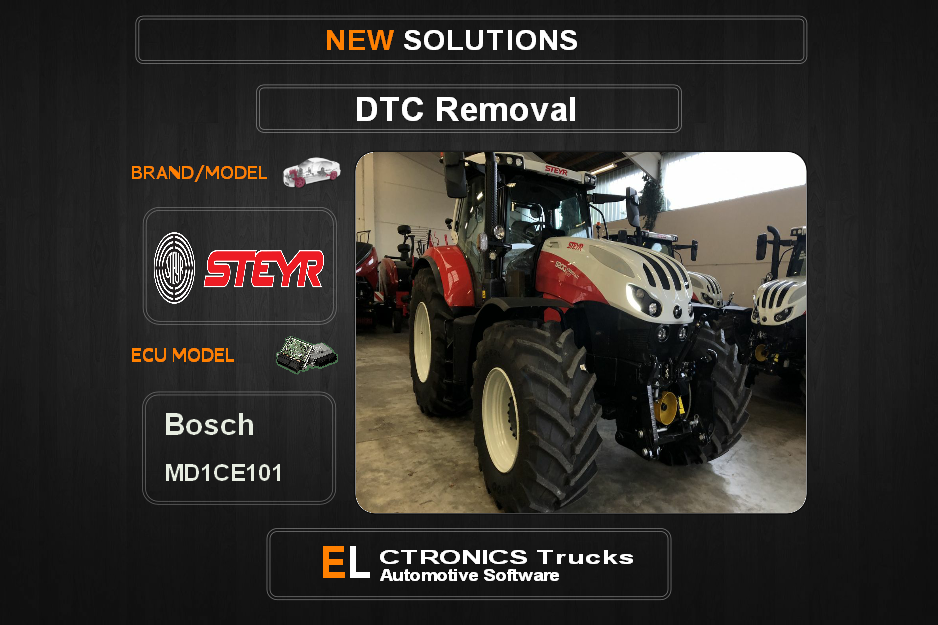 DTC OFF Steyr Bosch MD1CE101 Electronics Trucks Automotive software