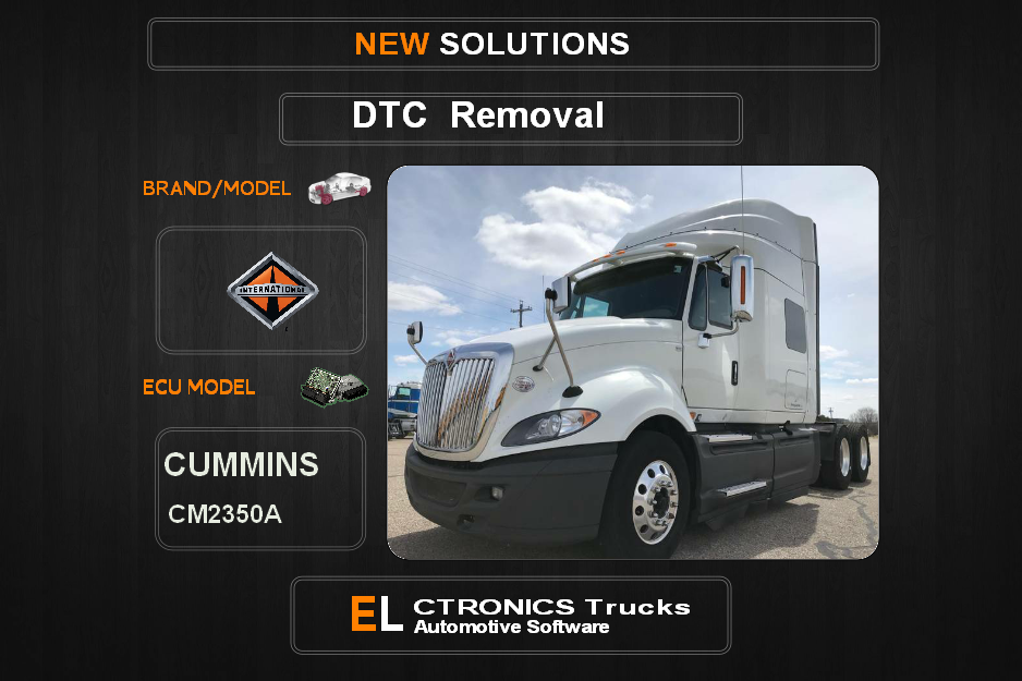DTC OFF International Cummins CM2250 Electronics Trucks Automotive software