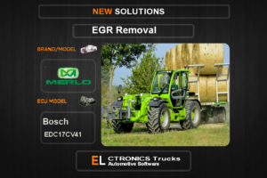 EGR Off Merlo Bosch EDC17CV41 Electronics Trucks Automotive Software